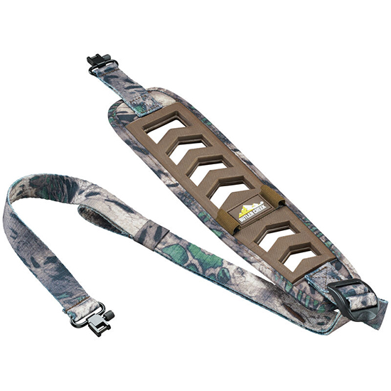 FEATHERLIGT PRYM1 MP XL BINO HARNESS MAGFeatherlight Sling w/Swivel BPRYM1 MP Camo - Rifle Sling - Soft, flexible closed-cell neoprene with Comfort Stretch backing - 45 percent lighter than the Quick Carry Padded sling - 2 built in cartridge holders - Cut out slots to reduce theCarry Padded sling - 2 built in cartridge holders - Cut out slots to reduce the trapped heattrapped heat